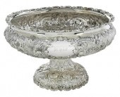 REPOUSSE FOOTED STERLING CENTE