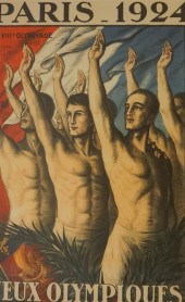 REPRODUCTION 1924 OLYMPIC POST