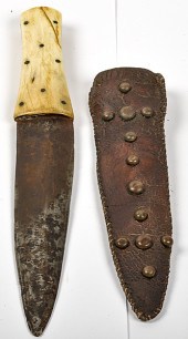Reproduction Bone-Handled Dag