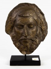 REPRODUCTION BRONZED DEATH MAS