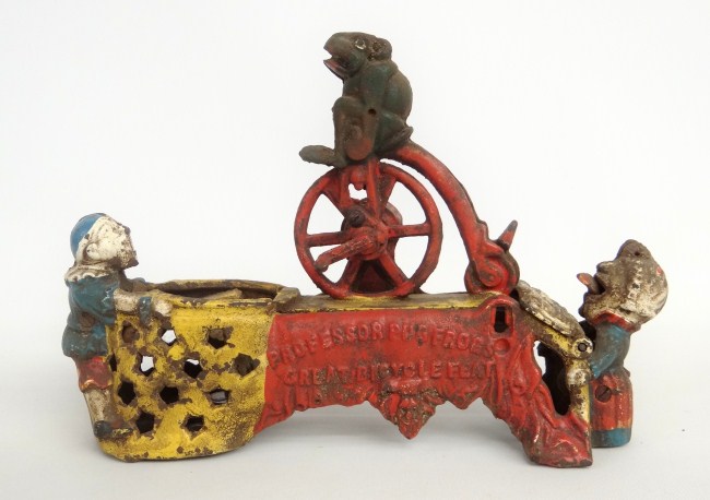 Reproduction cast iron bank