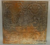Reproduction cast iron firebac