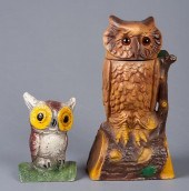 REPRODUCTION CAST IRON OWL BAN