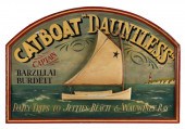 REPRODUCTION “CATBOAT ‘DAUNTLE
