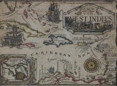 REPRODUCTION COLOR MAP OF THE