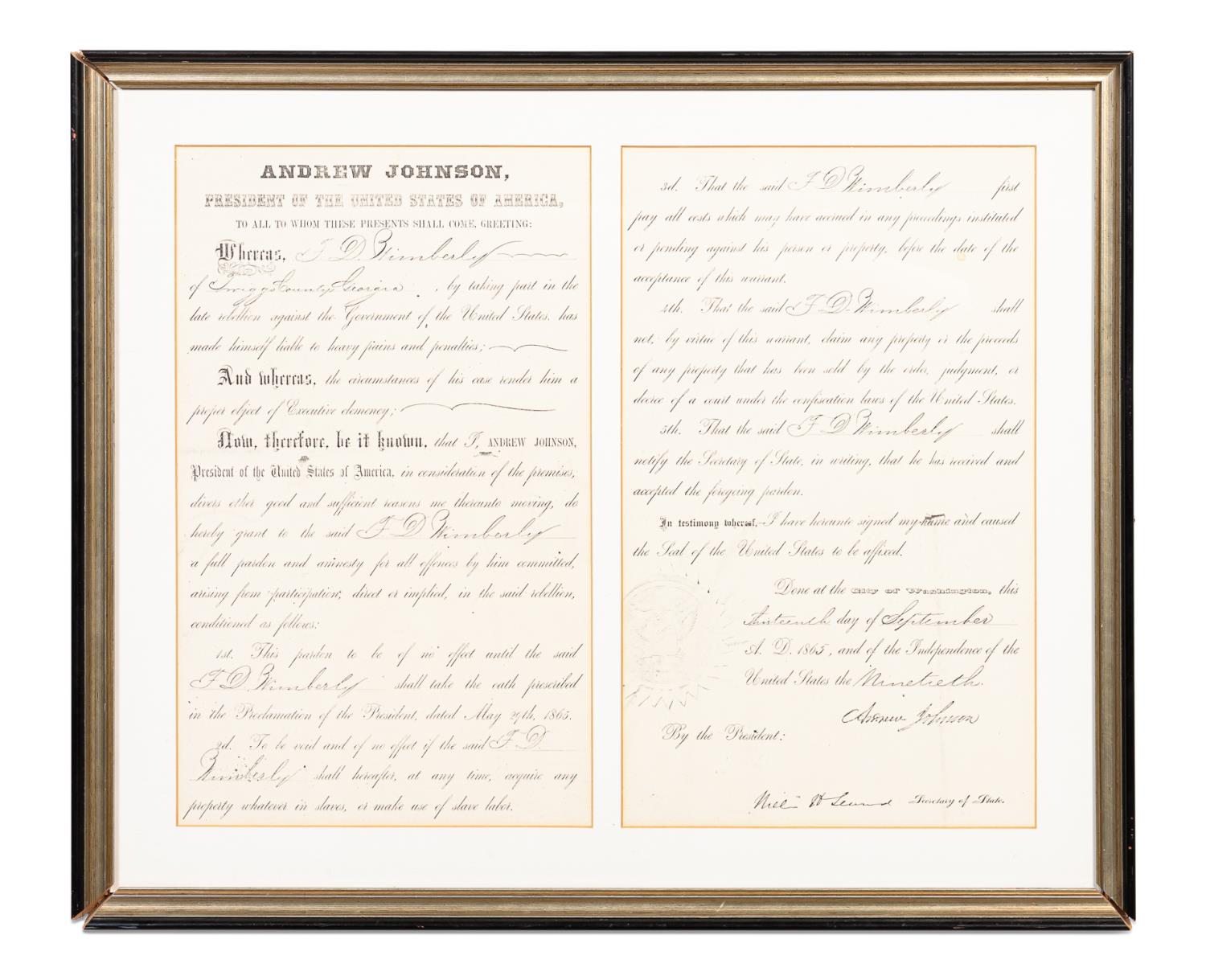 REPRODUCTION F.D. WIMBERLY CIVIL