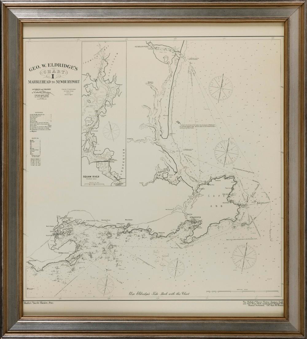 REPRODUCTION GEO. W. ELDRIDGE CHART