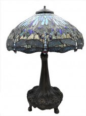 REPRODUCTION LEADED TABLE LAMP