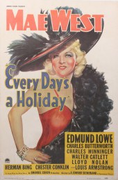 Reproduction Mae West movie po