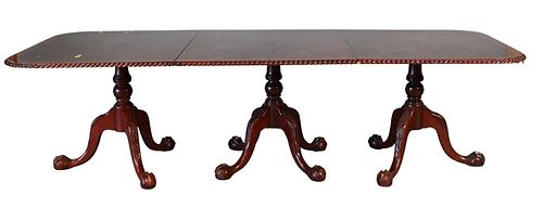REPRODUCTION MAHOGANY TRIPLE