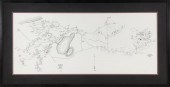 REPRODUCTION MAP OF DENNIS, MA