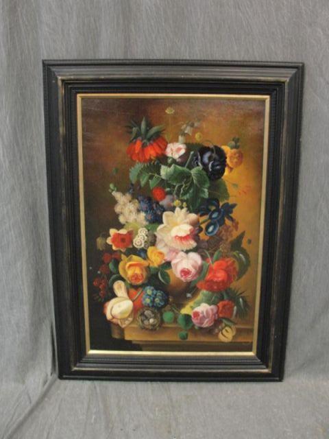 Reproduction Oil Still Life. From a