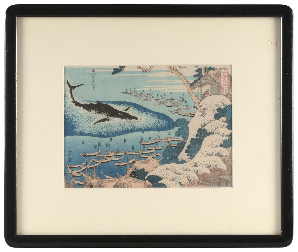 REPRODUCTION PRINT OF KATSUSHIKA