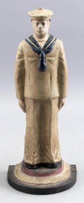 REPRODUCTION SAILOR DOORSTOP L