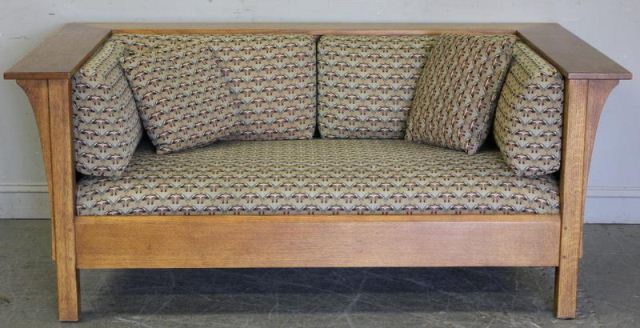 Reproduction Stickley SofaFrom a