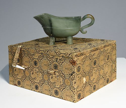 REPUBLIC PERIOD CHINESE CARVED JADE