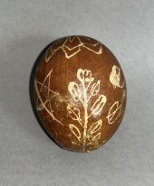 RESIST-DYED EASTER EGG BY "M.D