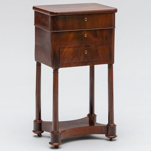 RESTAURATION MAHOGANY WORK TABLEThe
