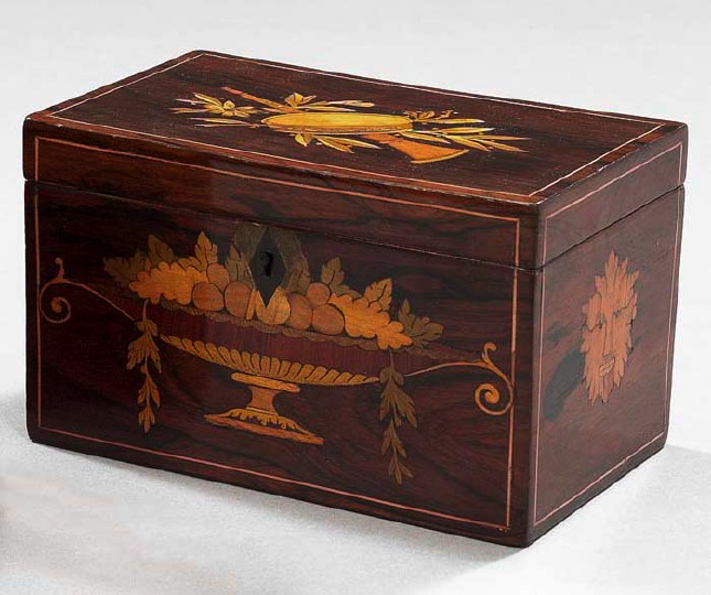 Restauration Rosewood and Marquetry