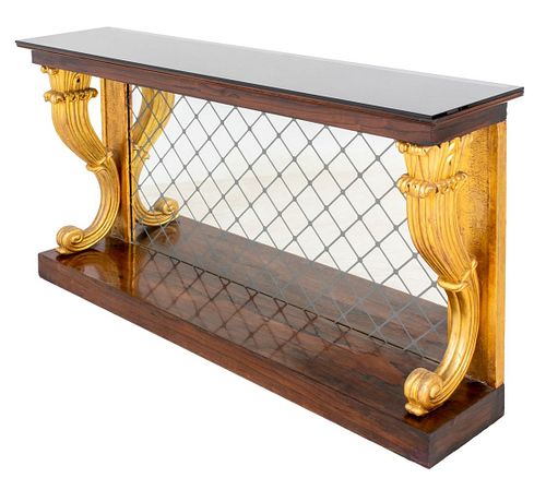 RESTAURATION STYLE PARCEL GILT