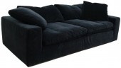 RESTORATION HARDWARE BLACK VEL