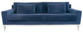 RESTORATION HARDWARE BLUE VELV