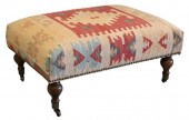 RESTORATION HARDWARE FOOTSTOOL
