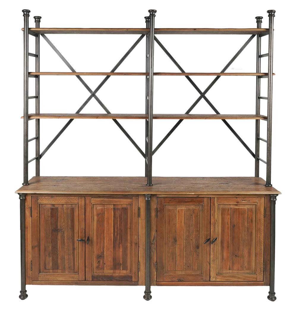 RESTORATION HARDWARE IRON & WOOD