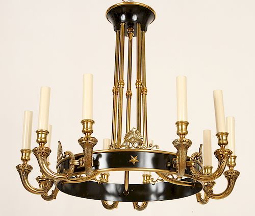 RESTORED 10 ARM JANSEN BRASS