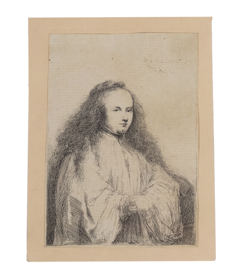 RESTRIKE OF REMBRANDT HARMENSZ