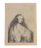 RESTRIKE OF REMBRANDT HARMENSZ
