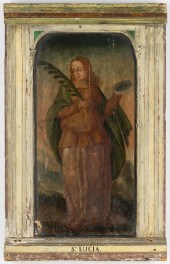 RETABLO OF SANTA LUCIARetablo