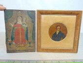 RETABLO PAINTINGS, PORTRAIT MA