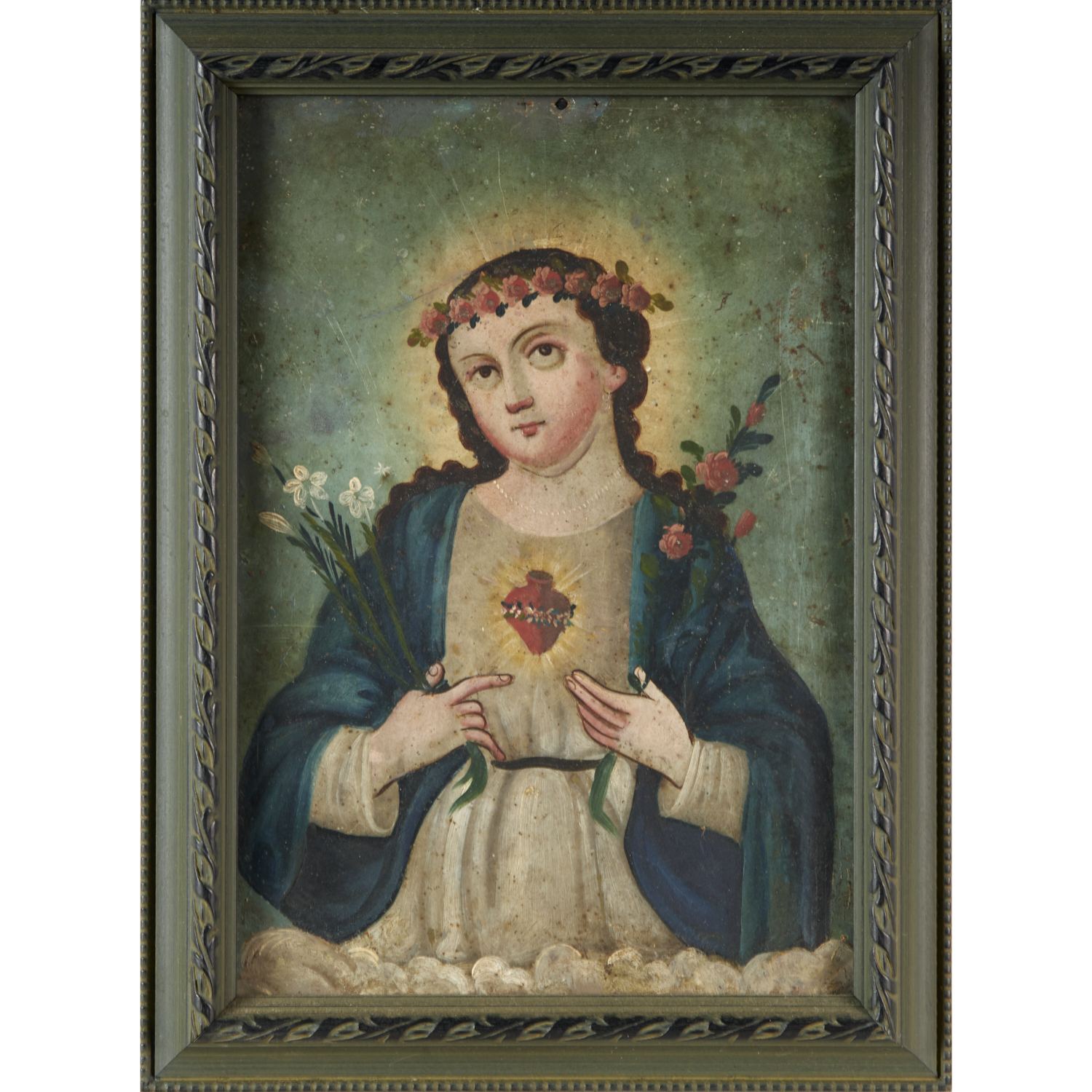 RETABLO, THE SACRED HEART OF