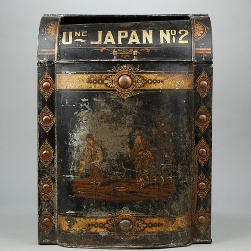 RETAIL COUNTER TIN TOLEWARE TEA