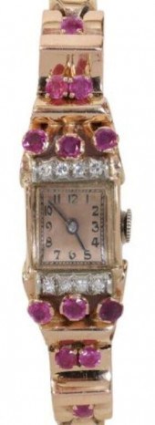 RETRO 14K ROSE GOLD DIAMOND RU