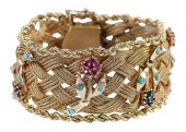 RETRO 14KT. BRACELETwoven mesh
