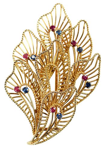RETRO 18KT. GEMSTONE
