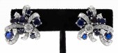 RETRO PLATINUM DIAMOND & SAPPH
