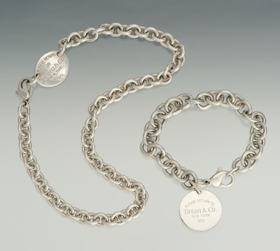 Return To Tiffany Silver Necklace