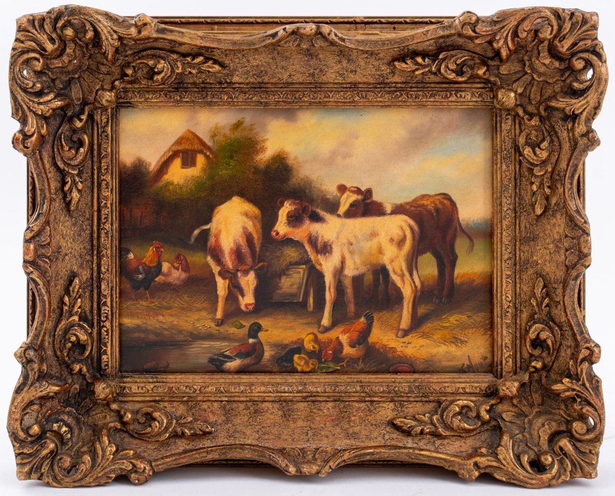 REUBEN HUNT COWS & POULTRY