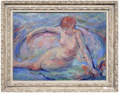 Reuben Jackson Gambrell painting