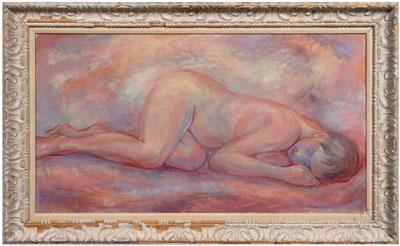 Reuben Jackson Gambrell painting