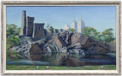 Reuben Jackson Gambrell painting