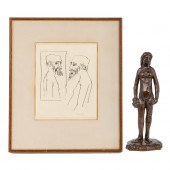 REUBEN KRAMER. TWO WORKS, BRON