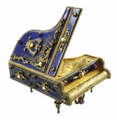 REUGE GEM SET GILDED STERLING