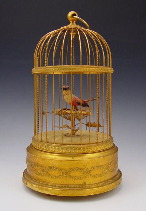 REUGE SWISS SINGING BIRD AUTOMATON: