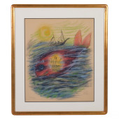 REUVEN RUBIN 1893-1974 JONAH &