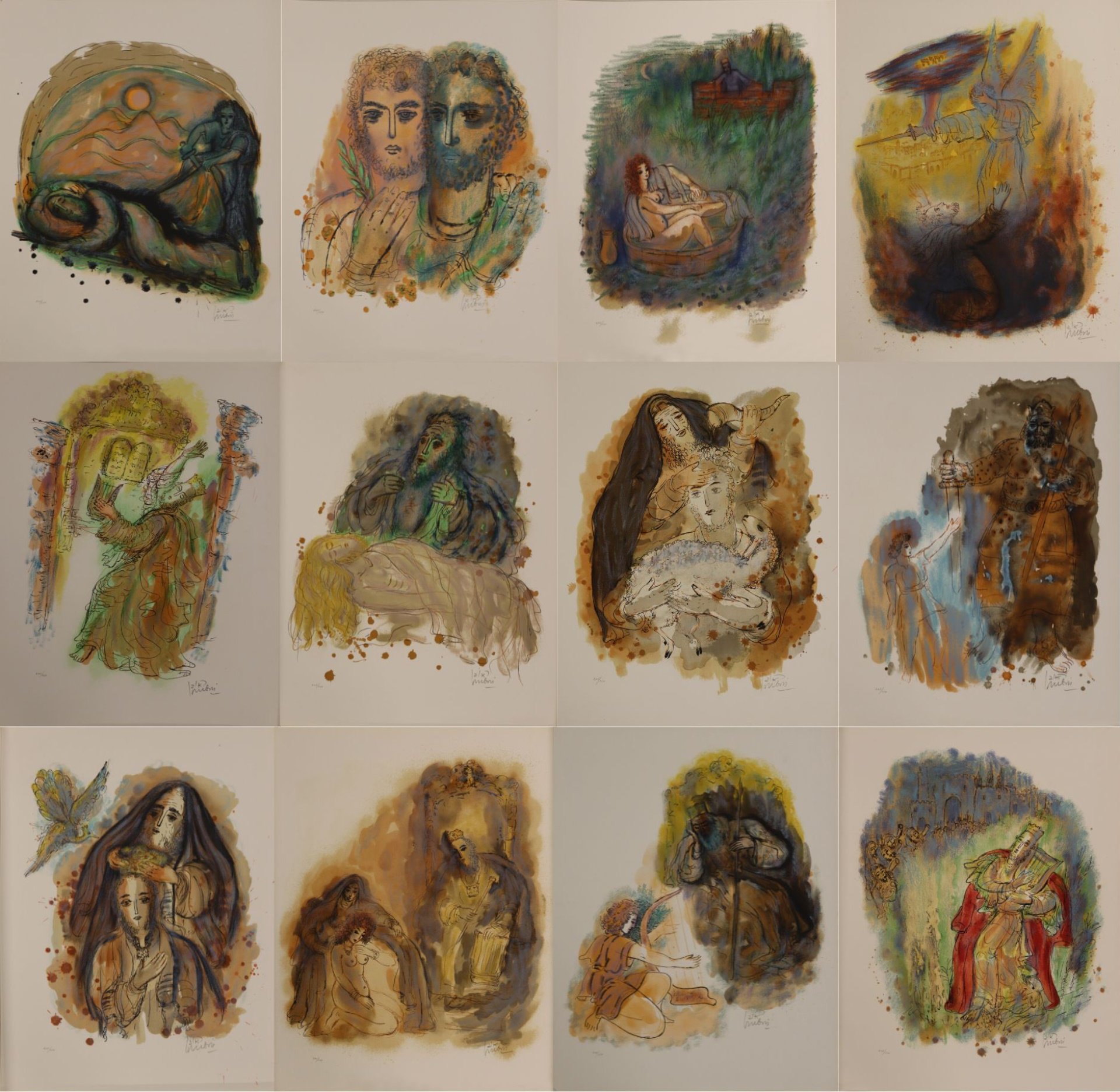 REUVEN RUBIN (ISRAELI,
