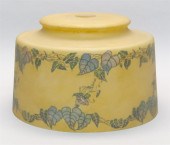 REVERSE-DECORATED GLASS LAMPSH